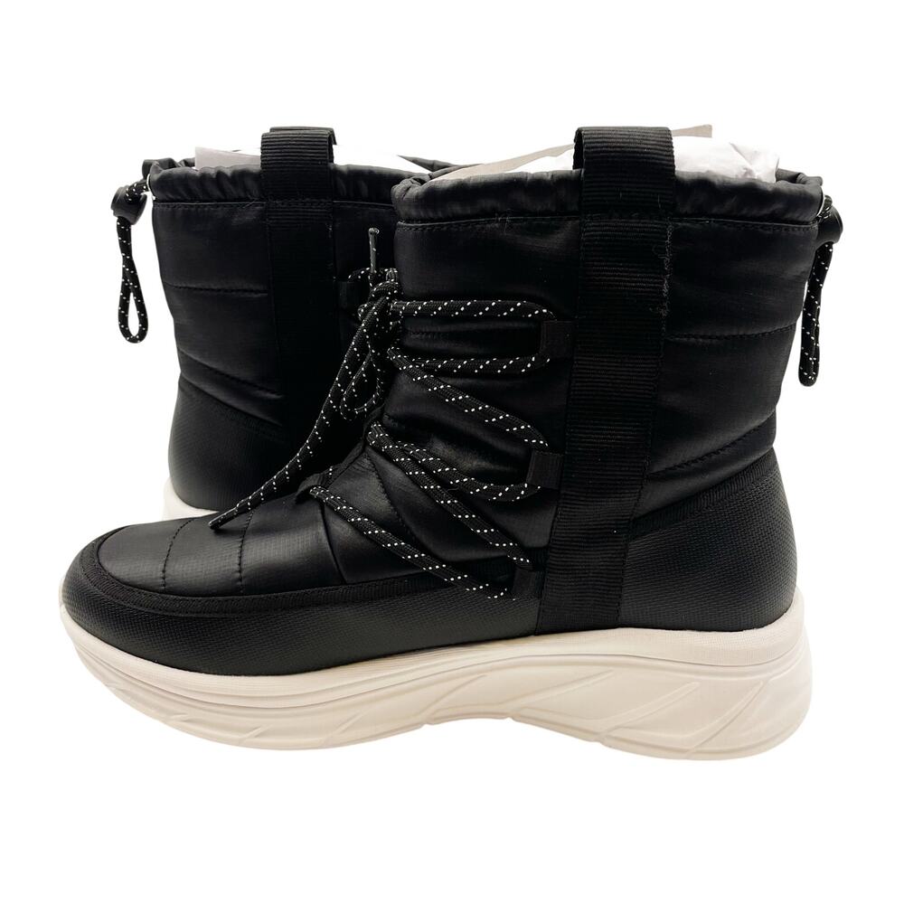 J/Slides Womens Nylon Will Boots Size 8 Black Outdoor Winter & Snow NIB - Picture 6 of 11